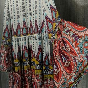 UMGEE Large Bell Sleeve Tunic Dress